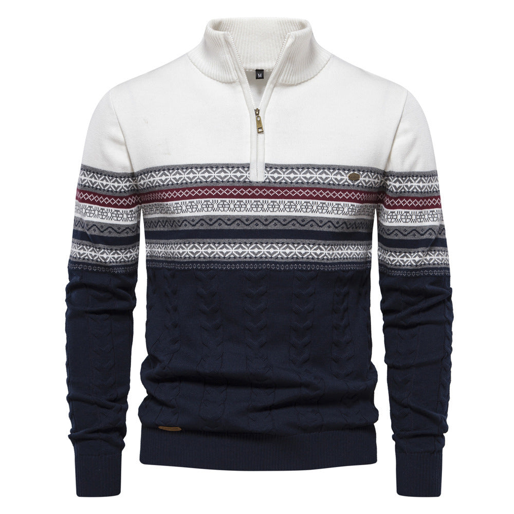 Grealith | Men's Half Zipper Sweater