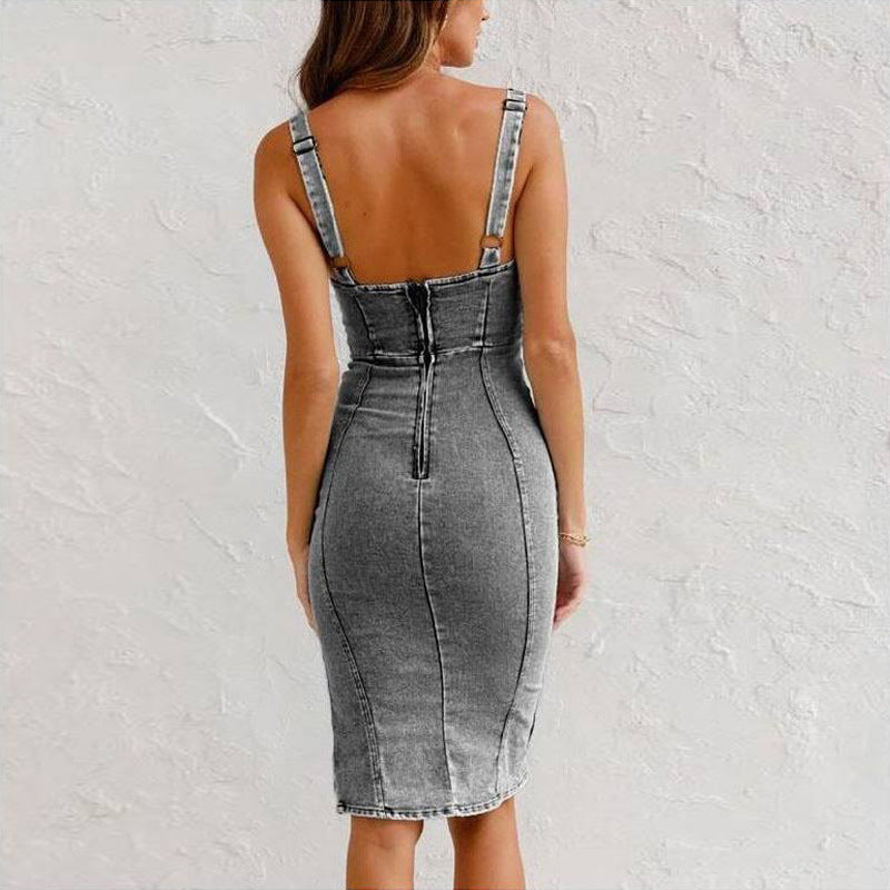 Denim Slay Dress