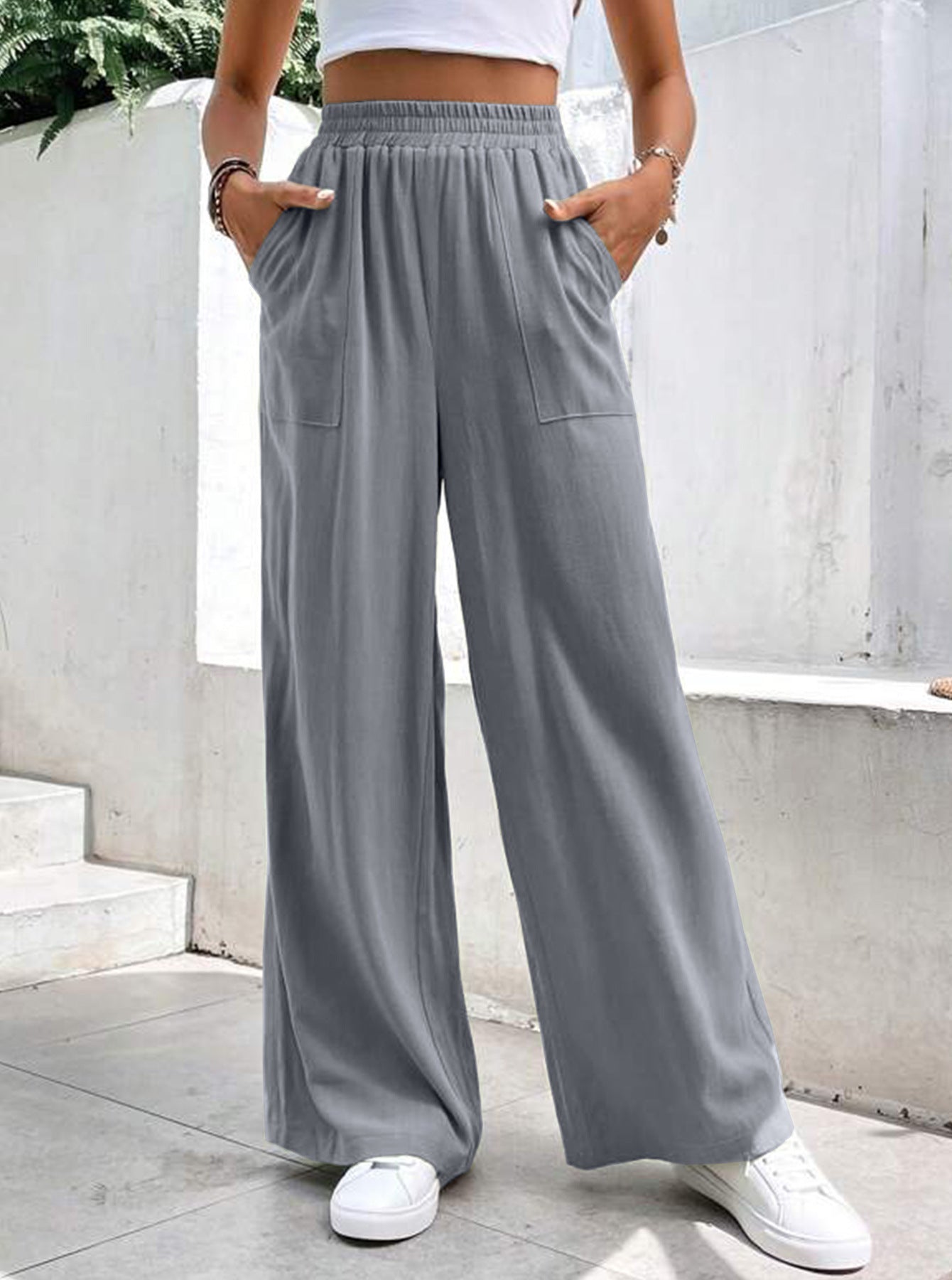 Casual Loose Straight-Leg Sports Pants