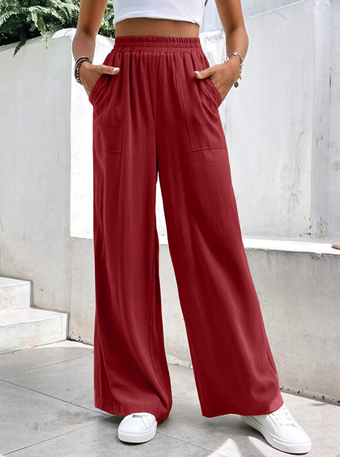 Casual Loose Straight-Leg Sports Pants