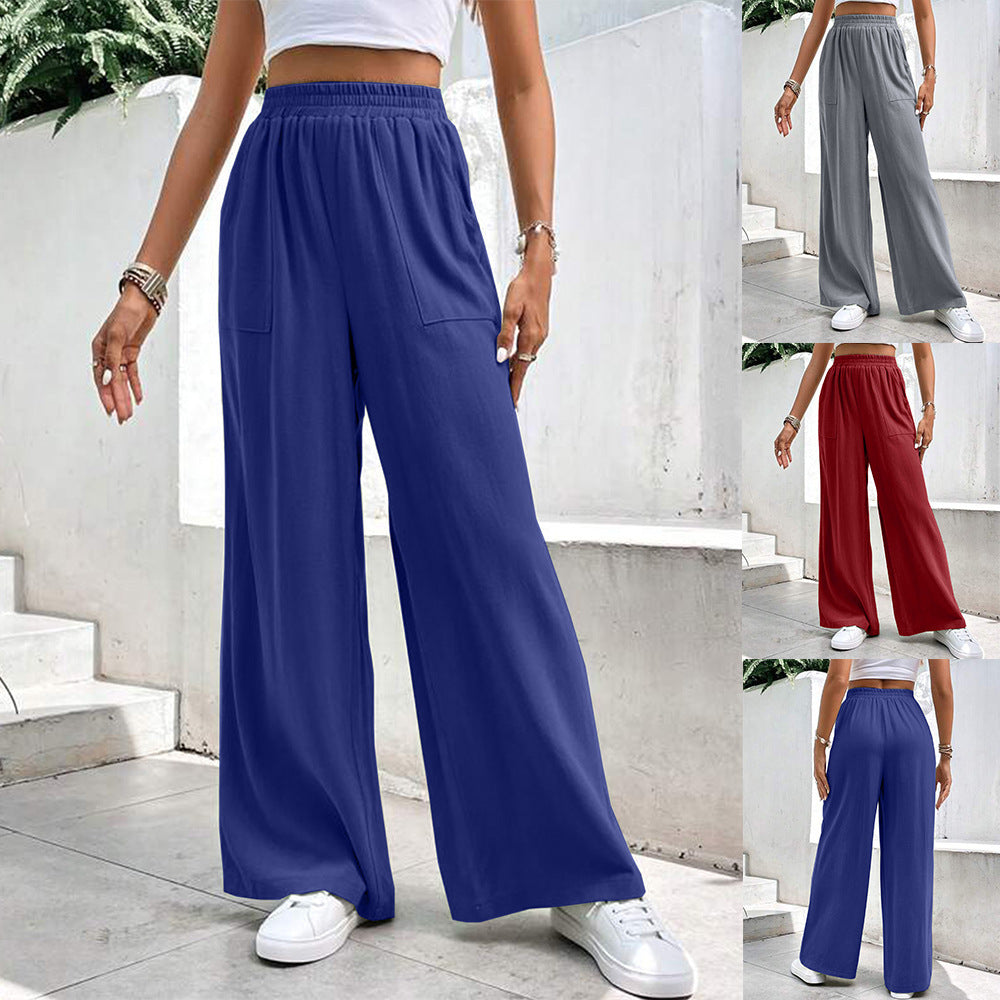 Casual Loose Straight-Leg Sports Pants